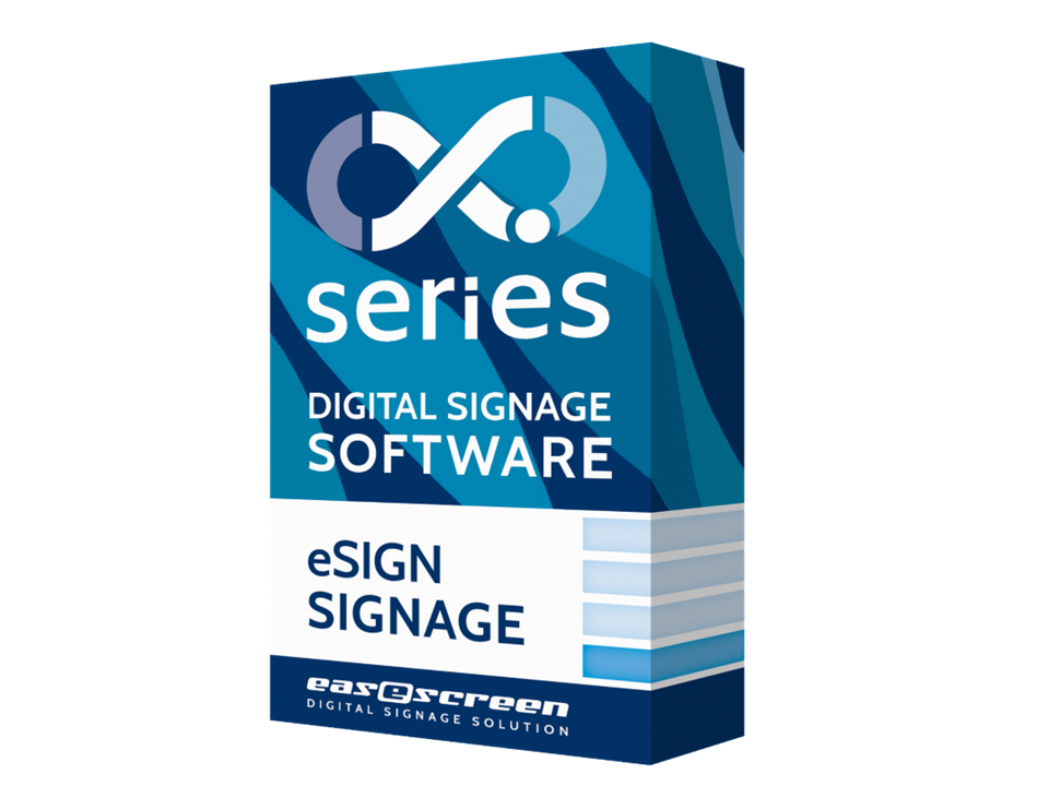 easescreen Software DS Client/ Redaktionstool x.series e-Sign ES-POV-ESIGN